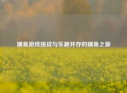 捕鱼游戏挑战与乐趣并存的捕鱼之旅