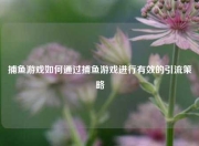 捕鱼游戏如何通过捕鱼游戏进行有效的引流策略