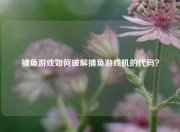 捕鱼游戏如何破解捕鱼游戏机的代码？
