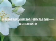 捕鱼游戏如何在捕鱼游戏中赚取真金白银——技巧与策略分享
