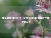 捕鱼游戏如何选择一家专业的街机捕鱼游戏开发公司？