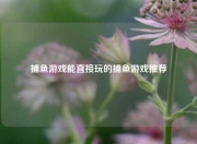 捕鱼游戏能直接玩的捕鱼游戏推荐