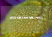 捕鱼游戏捕鱼游戏的魅力与挑战