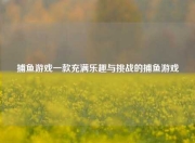 捕鱼游戏一款充满乐趣与挑战的捕鱼游戏