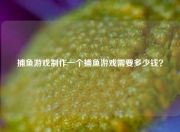 捕鱼游戏制作一个捕鱼游戏需要多少钱？