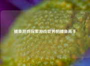 捕鱼游戏探索游戏世界的捕鱼高手