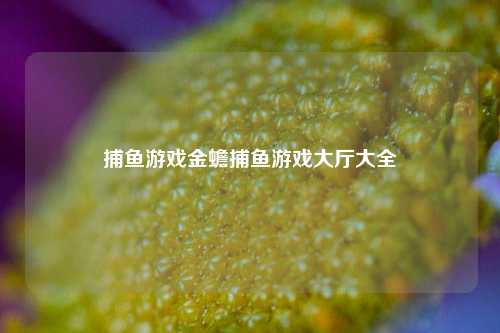 捕鱼游戏金蟾捕鱼游戏大厅大全