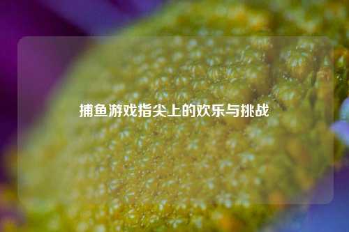 捕鱼游戏指尖上的欢乐与挑战