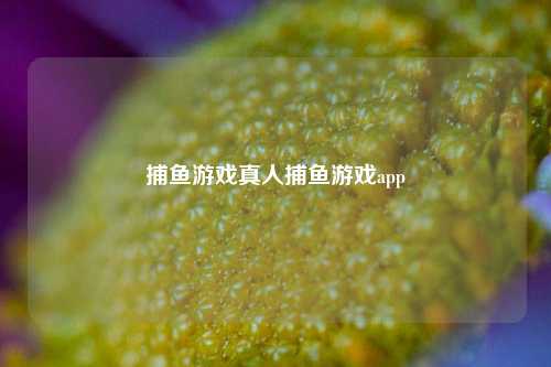 捕鱼游戏真人捕鱼游戏app