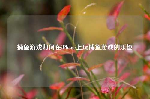 捕鱼游戏如何在iPhone上玩捕鱼游戏的乐趣